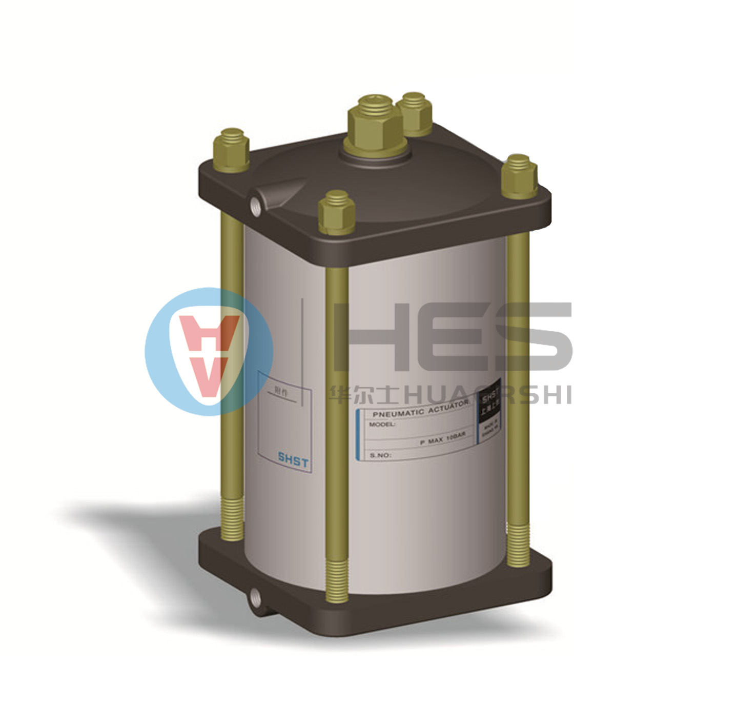 氣動直行程執行器