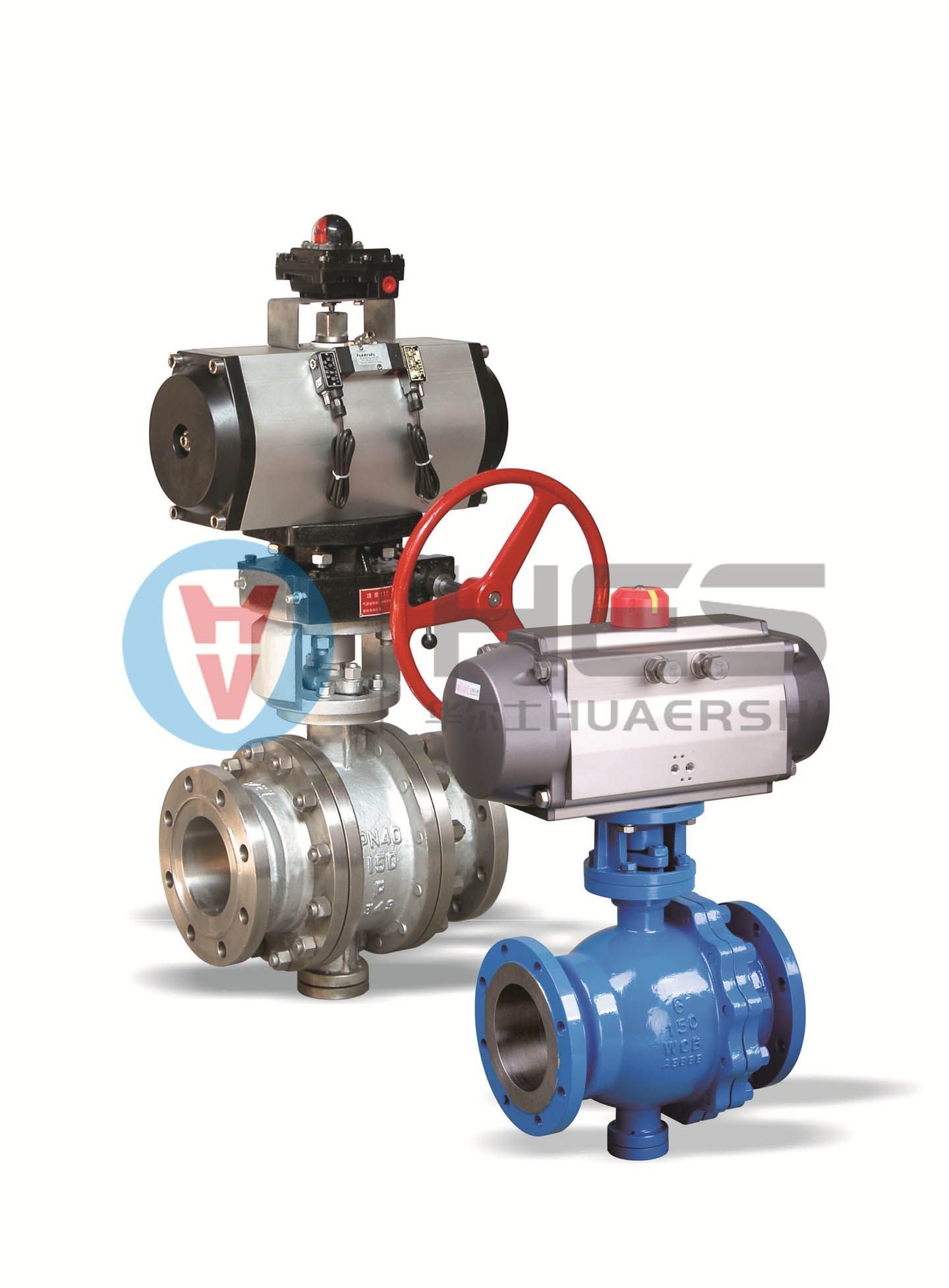 氣動法蘭固定式球閥